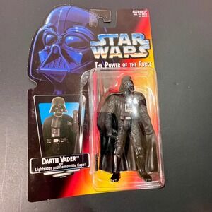Kenner 3.75" Darth Vader Action Figure Star Wars Power of the Force 1995 New NIB
